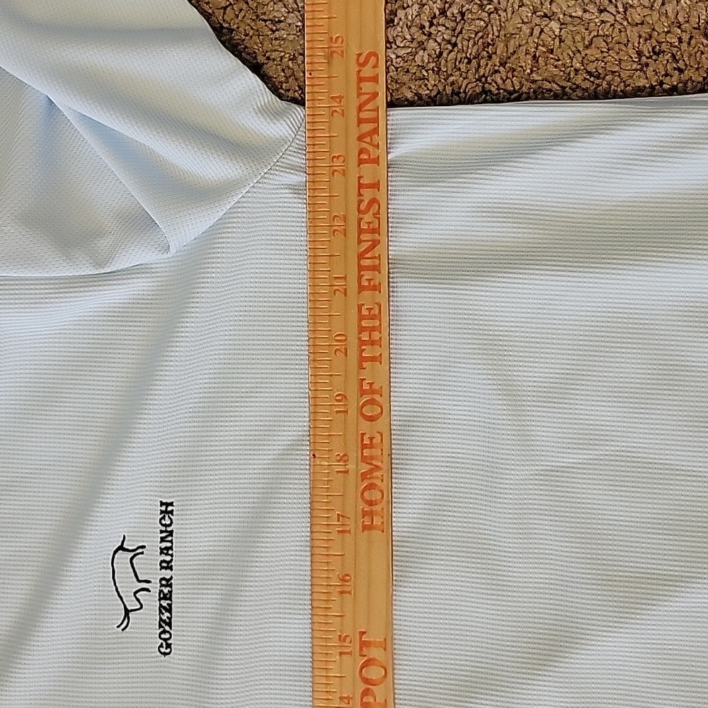 Fairway & Greene White Masters Long Sleeve Polo - Picture 6 of 6